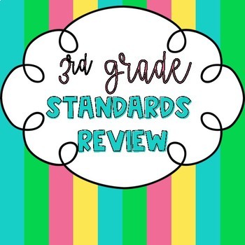 Preview of 3rd Grade State Testing Review