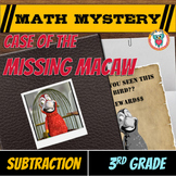 3rd Grade Subtraction Math Mystery: Subtraction within 1,0