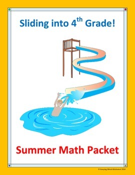 Preview of 3rd Grade Summer Math Packet (Common Core Aligned)