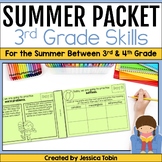 3rd Grade Summer Packet - Summer Review - End Of the Year 