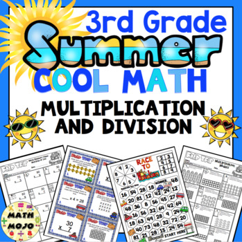 Preview of 3rd Grade Summer Cool Math: 3rd Grade Multiplication and Division