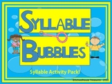 3rd Grade Syllable Activities 