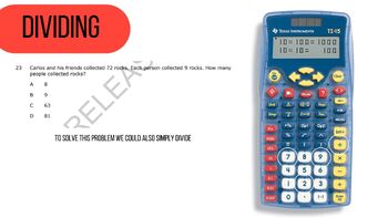 Preview of 3rd Grade TI-15 Calculator Active Training