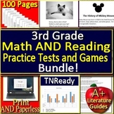 3rd Grade TCAP TNReady Math and Reading Practice Tests and