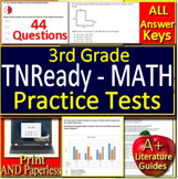 3rd Grade TCAP TNReady Math Practice Test - Printable and 