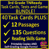 3rd Grade TCAP TNReady ELA Reading Bundle - Task Cards, Te