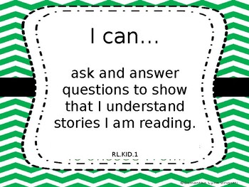 Preview of 3rd Grade Tennessee Revised Standards "I Can" Posters