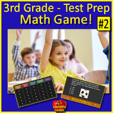 3rd Grade Math Game #2 - Test Prep Spiral Review PowerPoin