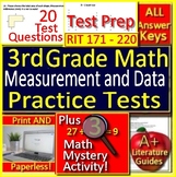 3rd Grade Test Prep NWEA Map Math:  Measurement and Data RIT 171 - 220