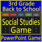 3rd Grade Test Prep - Social Studies Game