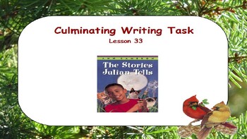 Preview of 3rd Grade Unit 1 Culminating Writing Task pt 3