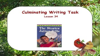Preview of 3rd Grade Unit 1 Culminating Writing Task pt 4