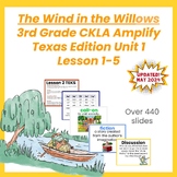 3rd Grade Unit 1 Lessons 1-5 Bundle The Wind in the Willow