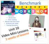 3rd Grade Unit 10 of Video Mini-lessons for use with Bench