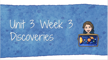 Preview of 3rd Grade - Unit 3 Week 3 Wonders Companion - Google Slides (editable)