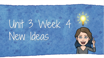 Preview of 3rd Grade - Unit 3 Week 4 Wonders Companion - Google Slides (editable)