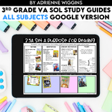 3rd Grade VA SOL (Google Classroom) Study Guides Bundle