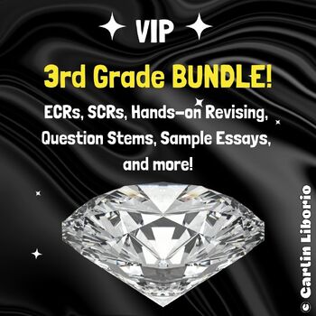 Preview of 3rd Grade *VIP* Growing BUNDLE! Extended Constructed Response Samples! STAAR