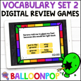 3rd Grade VOCABULARY Digital Review Games BalloonPop™, Set 2