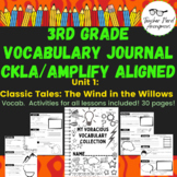 3rd Grade Vocabulary Journal (CKLA/Amplify Aligned) Unit 1