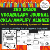 3rd Grade Vocabulary Journal (CKLA Amplify Aligned) Unit 3
