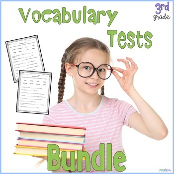 Preview of 3rd Grade Vocabulary Quizzes Bundle