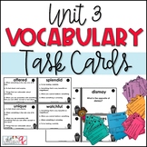 Vocabulary Task Cards for 3rd Grade Wonders ELA (Set 3)