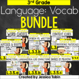 3rd Grade Vocabulary and Language Bundle - Language Activi