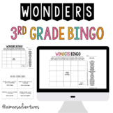 3rd Grade WONDERS 2017 Units 1- 6 | Bingo Vocabulary Game 