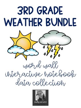 Preview of 3rd Grade Weather Bundle