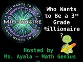 3rd Grade Who Wants to Be A Millionaire STAAR Review Quiz 