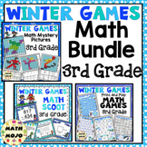 3rd Grade Winter Math - 3rd Grade Winter Games Math Activi