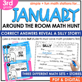 3rd Grade Winter Math Activities | January Math Around the
