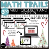 3rd Grade Winter Math Scavenger Hunt | Multiplication and 