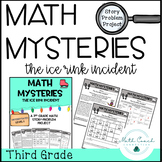 3rd Grade Winter Math Story Problem Project | Math Mystery