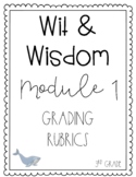 3rd Grade Wit & Wisdom Grading Rubrics: Module 1