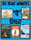 3rd Grade Wonders Interactive Notebook Unit 4 Meet the Challenge