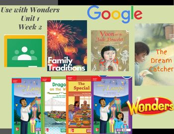 Preview of 3rd Grade Wonders- Unit 1 Week 2- Digital Activities Bundle