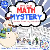 3rd Grade Word Problems - Math Mystery - Case of the Silly