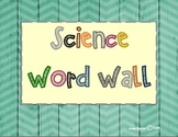 3rd Grade Science Word Wall Set
