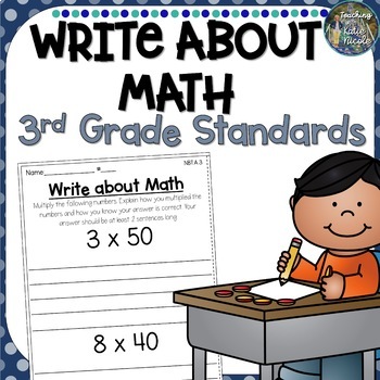 Preview of 3rd Grade Write About Math