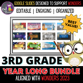 3rd Grade YEAR LONG BUNDLE Google Slides™ Powerpoint Align