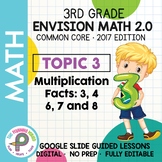 3rd Grade enVision Math - Topic 3 - Google Slide Lessons