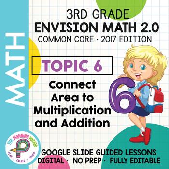Preview of 3rd Grade enVision Math - Topic 6 - Google Slide Lessons