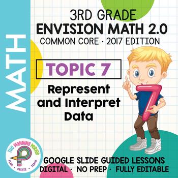 Preview of 3rd Grade enVision Math - Topic 7 - Google Slide Lessons