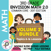 3rd Grade enVision Math - VOLUME 2 BUNDLE - Google Slide Lessons