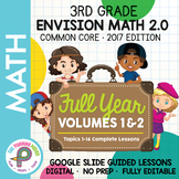 3rd Grade enVision Math - VOLUMES 1 & 2 BUNDLE - Google Sl