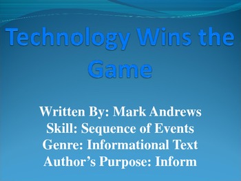 Preview of 3rd L-11 Technology Wins... Vocabulary/Spelling/Comprehension Power Point
