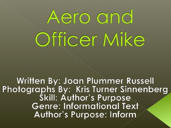 Preview of 3rd L-14 Aero and Officer Mike Vocabulary/Spelling/Comprehension Power Point