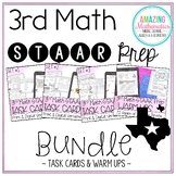 3rd Math STAAR Review & Prep Bundle